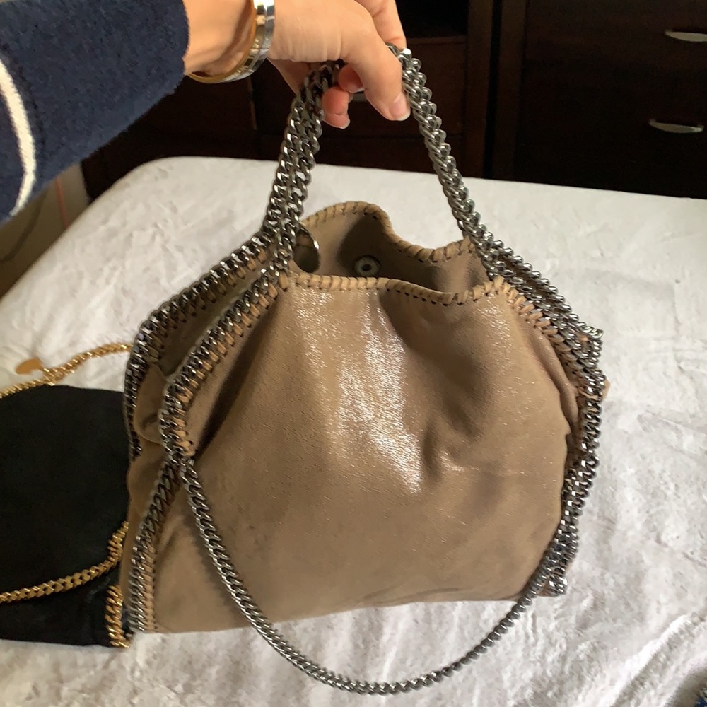 BLACK AND BLUE SOLD COPY - Stella Mc Cartney falllabela bags BLACK SOLD